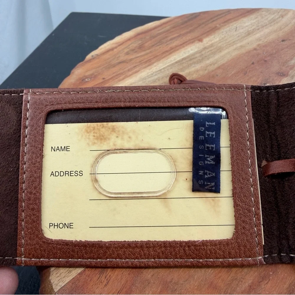 Leeman designs Luggage‎ Tags hendrick’s gin brown leather